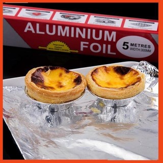 [COMBO 5] x Cuộn giấy bạc nướng đồ ăn ALUMINIUM (5m x 300mm)