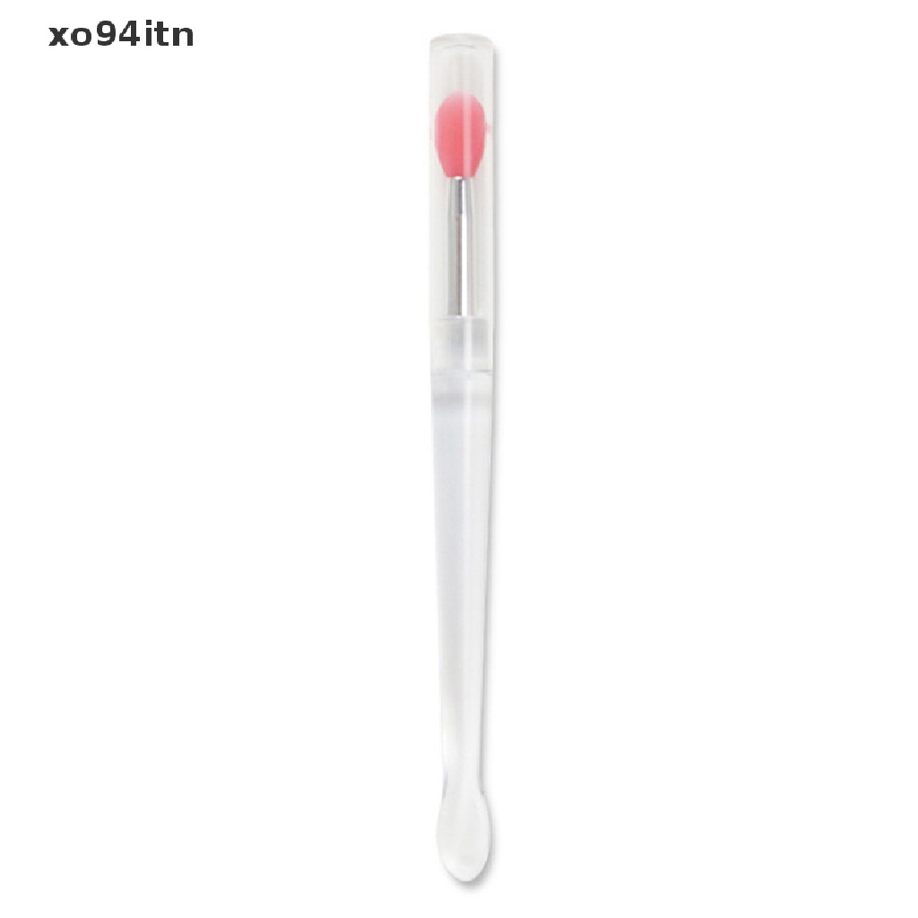 1 Cọ Tô Son Môi Bằng Silicone Kèm Nắp Đậy Chống Bụi