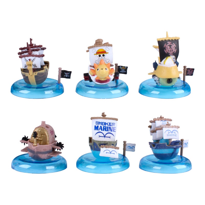 Set Mô Hình Tàu Của One Piece - Full Bộ Anime, Manga Vua Hải TẶC - FULL BOX Trùm Figure