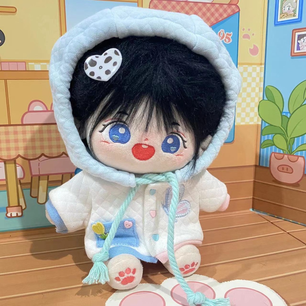 Outfit doll 10cm 15cm 20cm - Quần áo búp bê 10cm 15cm 20cm - Áo hoodie, áo khoác cho doll
