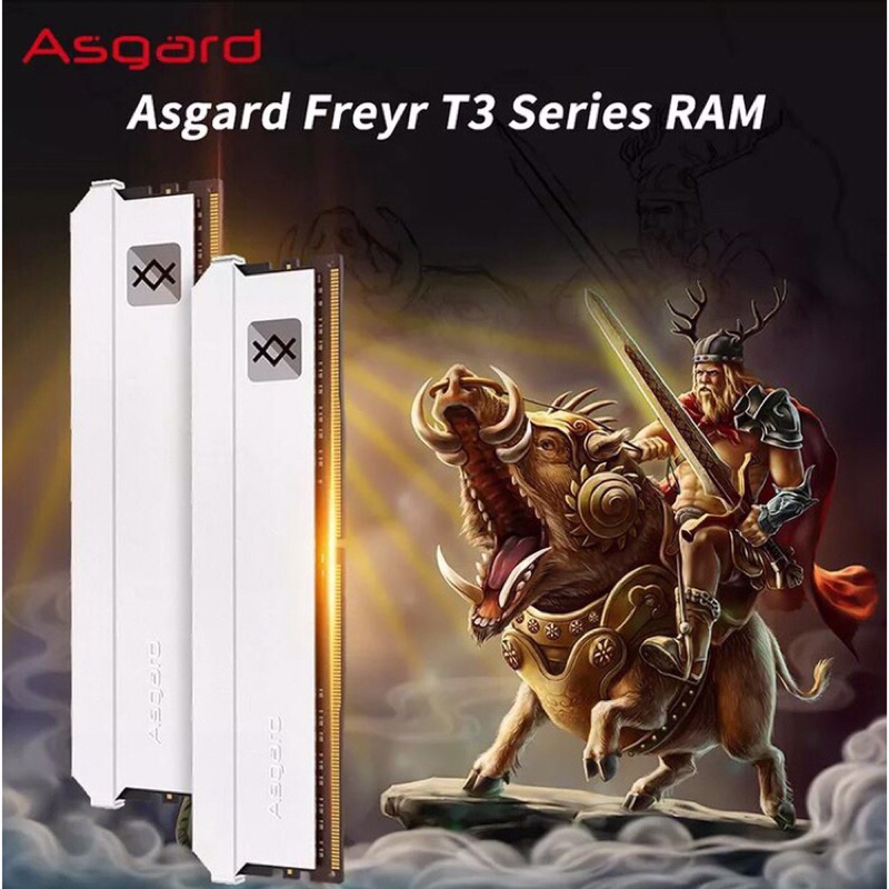 Ram máy tính Asgard ddr4 16gb 3200 tản nhiệt cao cấp new