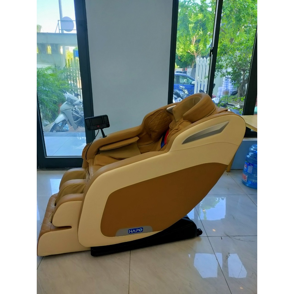 Ghế Massage Toàn Thân Cao Cấp HP01 Túi Khí 12 Điểm Xoa Bóp, Ghế Massage 3D Toàn Thân Có Sưởi Hồng Ngoại Giảm Đau Nhức