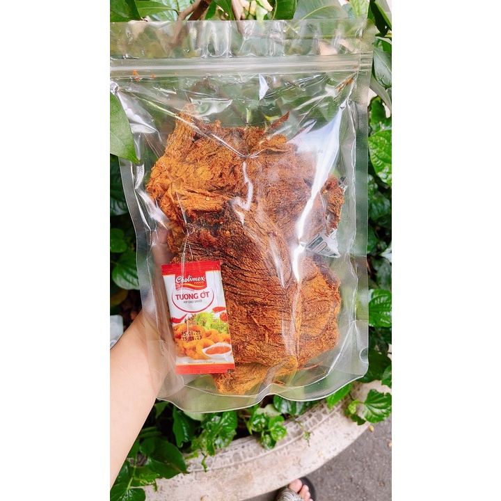 XẢ LỖ KHÔ BÒ MIẾNG NHỎ 1KG TÚI ZIP