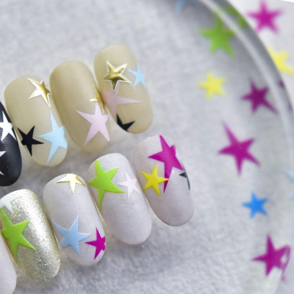 Miếng Dán Trang Trí Móng Tay DIY Hình Bướm Trái Tim Dành Cho Nữ