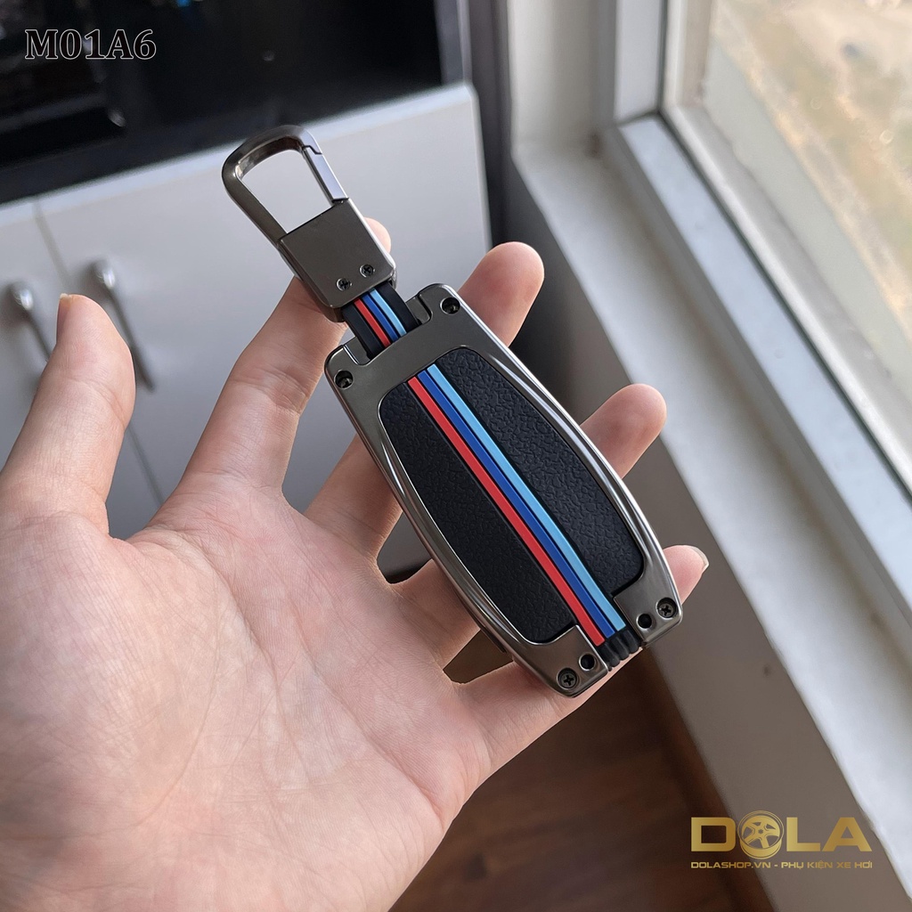 Vỏ ốp khoá xe hơi chìa smartkey ô tô Mercedes Benz, Mẹc C, E, S, GLC, GLE, GLS