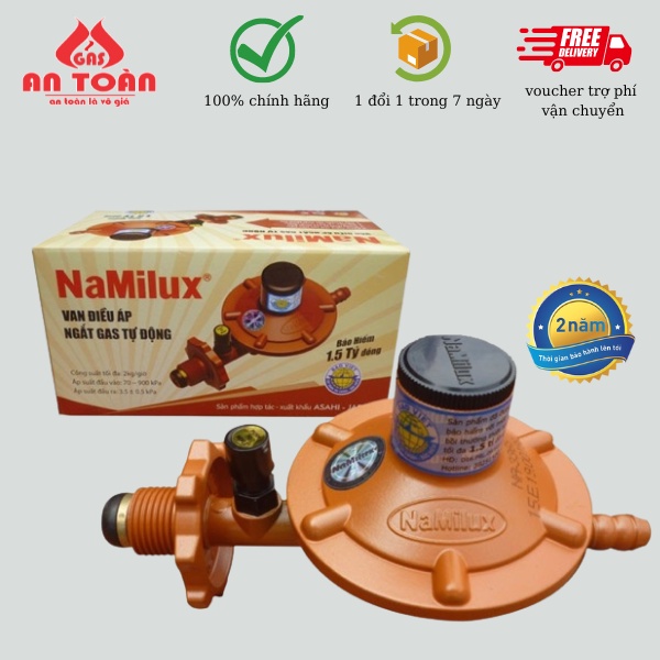 Van tự động ngắt gas JAPAN NaMilux NA-336S-VN