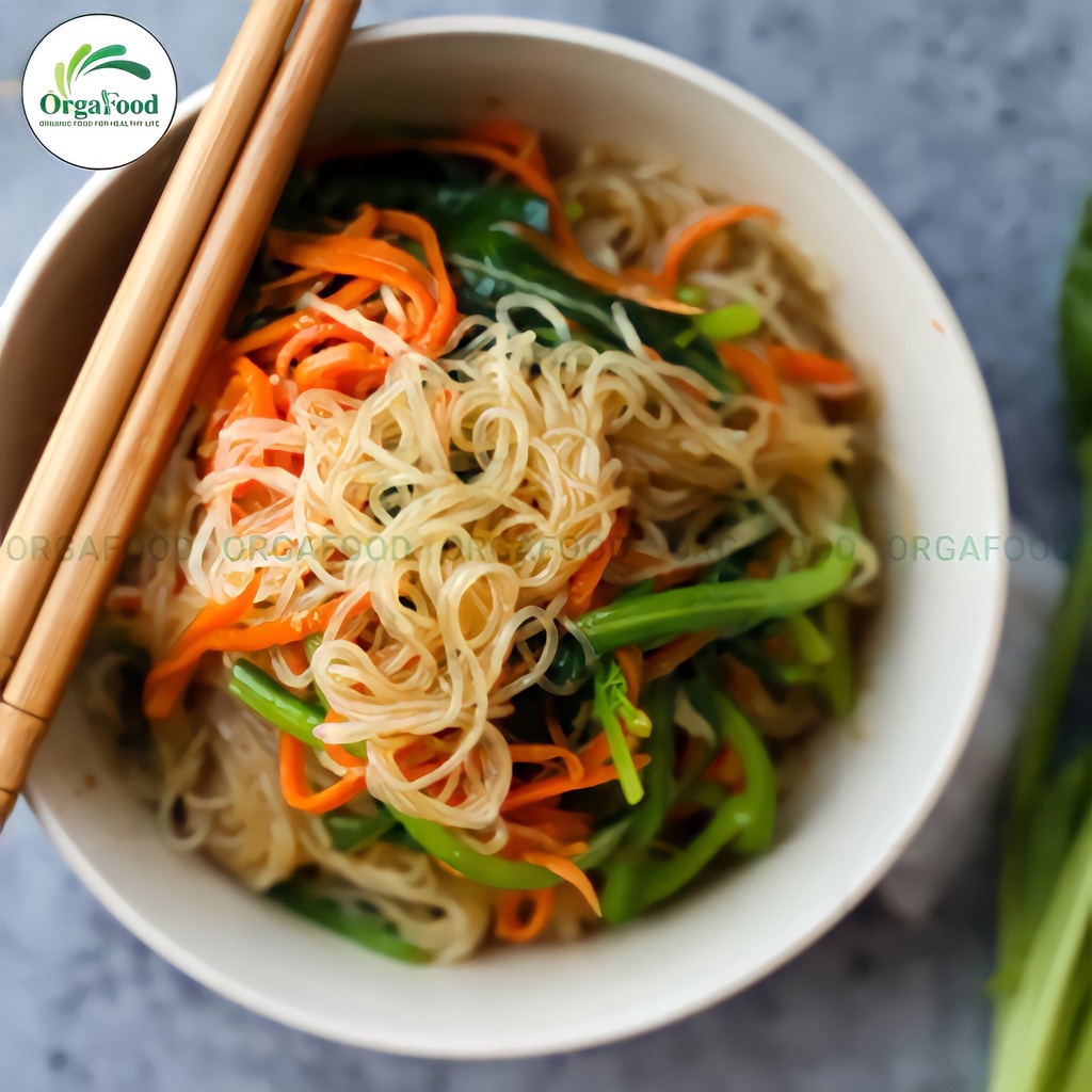 Miến đậu xanh Hoàng Minh 500g ăn kiêng giảm cân, eatclean, healthy