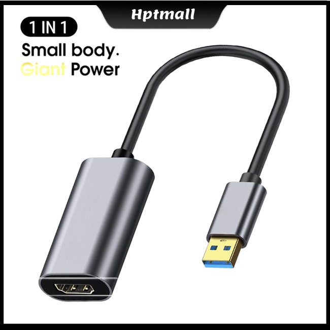 Cáp Chuyển Đổi Từ Usb3.0 Sang Hdmi 1080p Hd Chuyên Dụng Cho Máy Chiếu