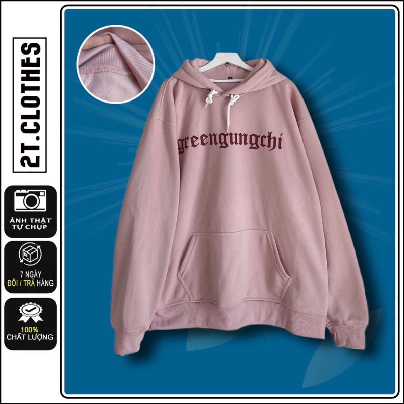 Áo Hoodie Form Rộng Greengungchi unisex 2t.clothes