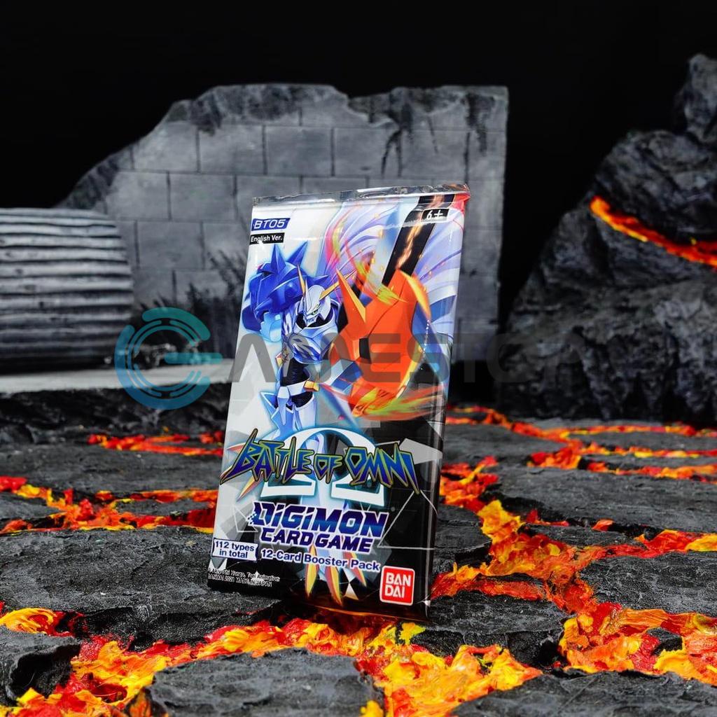 Thẻ bài Digimon TCG Battle of Omni Booster Pack BT05 Build Deck phiên bản tiếng Anh DGMTCGUSBP24