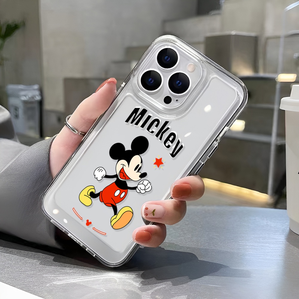 Ốp Điện Thoại Hình Chuột mickey Cho iphone 14ProMax 14Plus 13 11 12 7Plus X XR XS Max 8 7