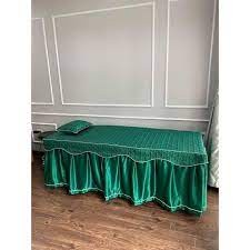 Ga giường spa, phun xăm chất liệu phi lụa bóng mượt