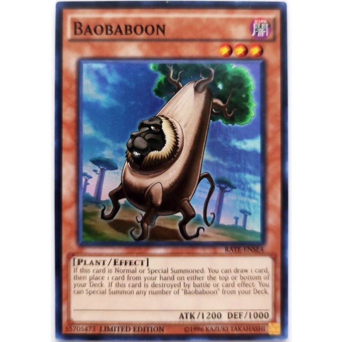 [Thẻ Yugioh] Baobaboon |EN| Super Rare