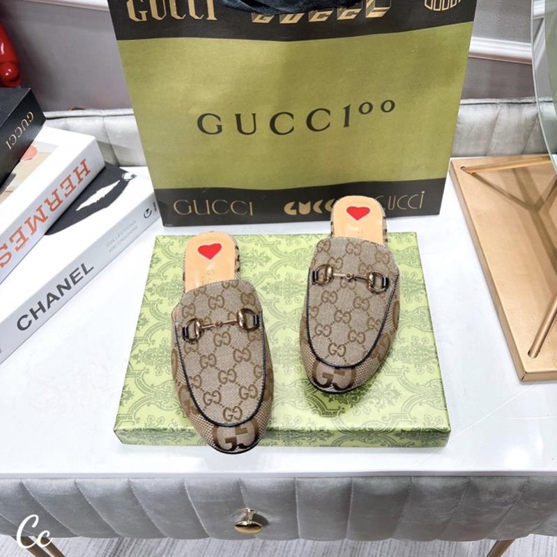 Sục Gucci Hoạ Tiết Nâu Full Size 35-39  -  By Anh Dinh Phuong