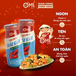 Combo Chai Nước Chấm Hải Sản OME FOOD Chuẩn Hương Đậm Vị 320Gr