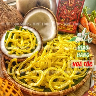 Mứt Dừa Non Thanh Điệp Sợi Đũa Vị Sầu Riêng - Lon 450gr