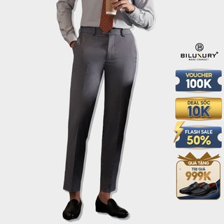 Quần âu nam công sở Biluxury basic lịch lãm đẳng cấp