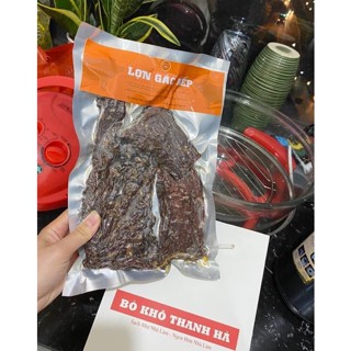 [LOẠI VIP] Thịt lợn gác bếp Thanh Hà gia truyền, heo gác bếp hun khói làm từ thịt tươi, đặc sản miền Bắc kèm chẳm chéo