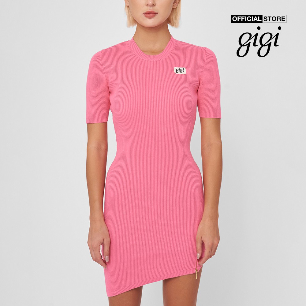 Gigi- Đầm len ôm body vạt xéo hiện đại G2106K202713-44