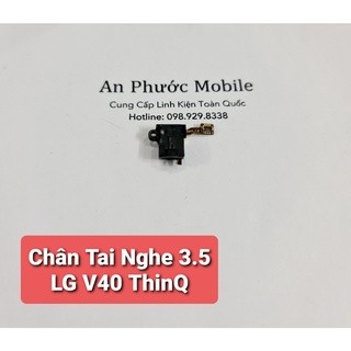 Chân tai nghe 3.5 điện thoại lg v40 thinq hàng zin tháo máy