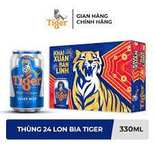 THÙNG 24 LON BIA TIGER 330ML