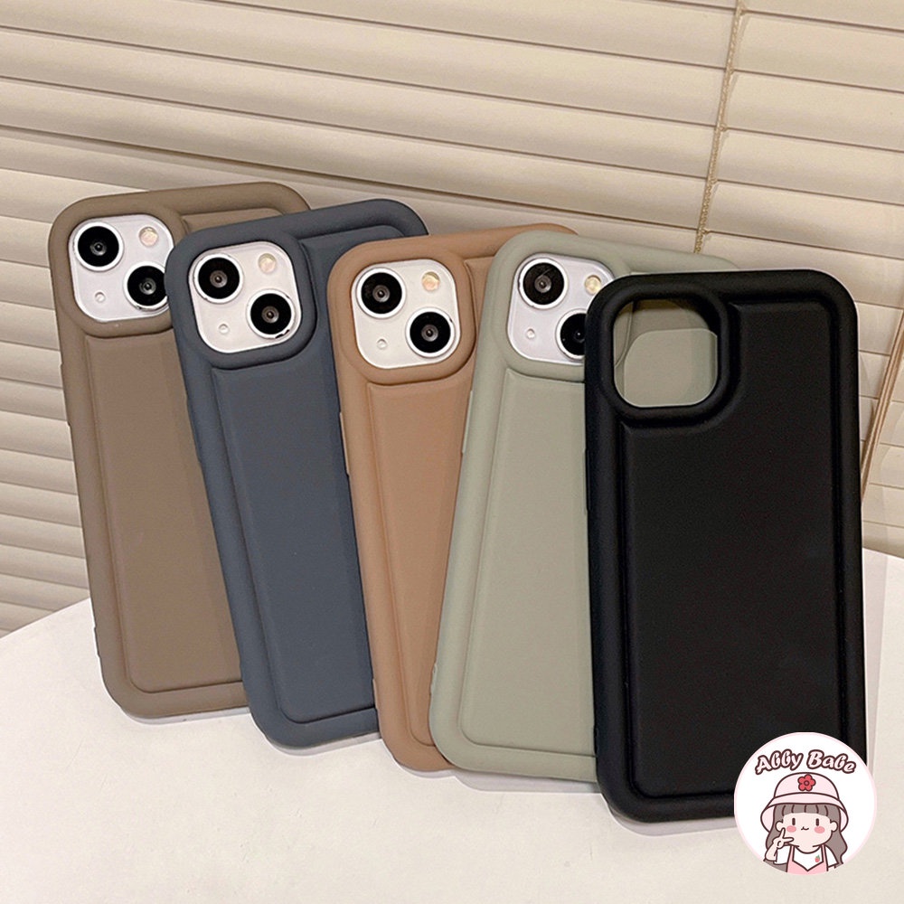 Ốp Điện Thoại Silicon Dẻo Phối Màu Độc Đáo Thời Trang Cho Iphone 14 Pro Max 11 7Plus 13 12 11 Pro Max X XS