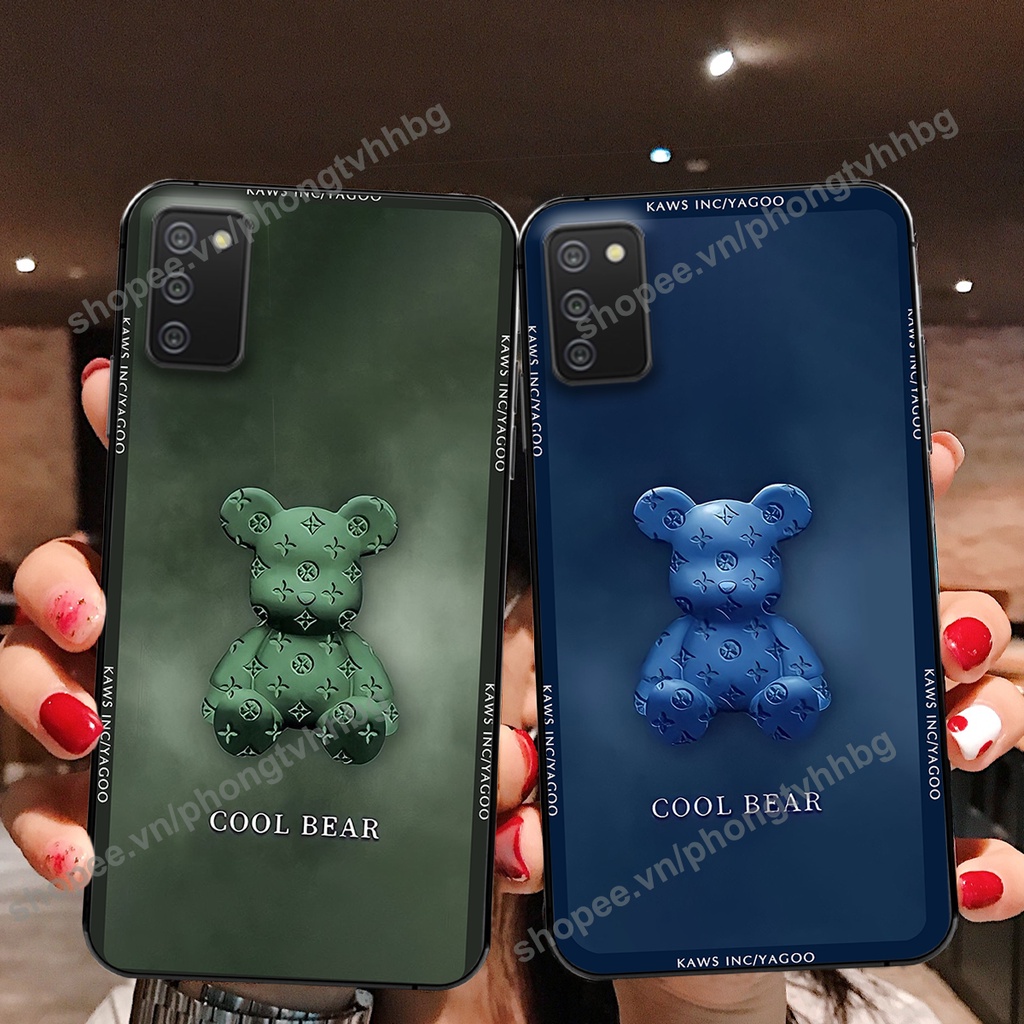 Ốp lưng Samsung A02s / A03s BEARBRICK, KAWS nhiều mẫu chất cute mới nhất hot