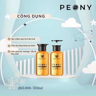 Sữa tắm trắng da peony