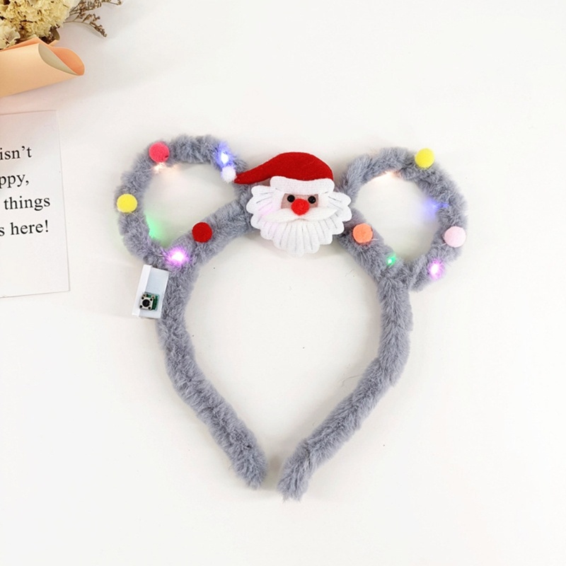 Băng Đô Cài Tóc Hình Tai Gấu Nhiều Màu Sắc