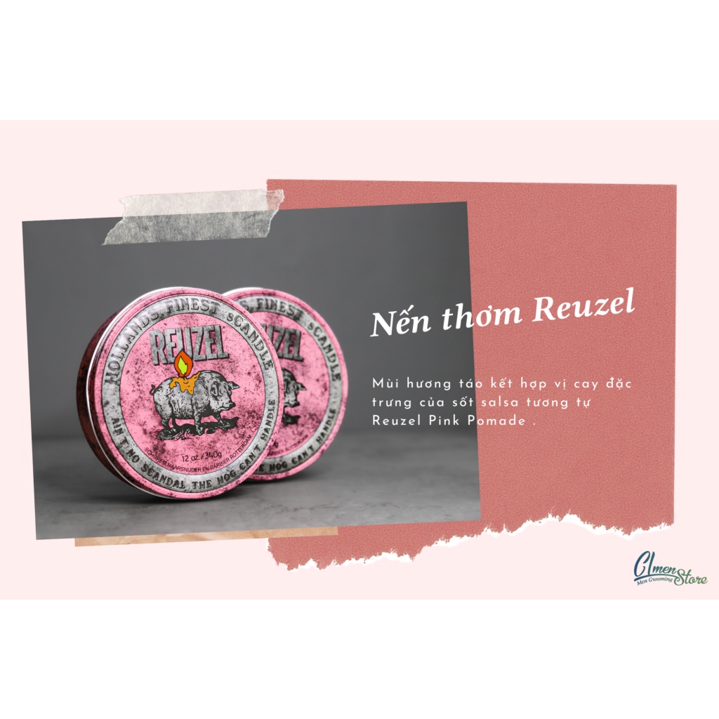 Nến thơm REUZEL PINK SCANDLE