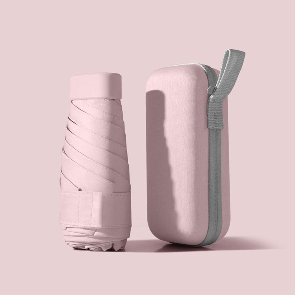 Dù Gấp 6 Khúc 6 Nấc Chống Mưa Gió Mini Tiện Dụng