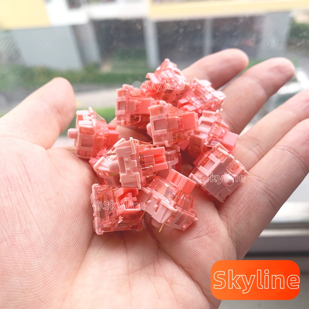 Bộ 10 / 30 Công Tắc Lò Xo Tuyến Tính 53g Chuyên Dụng Cho Bàn Phím Cơ / Chơi Game