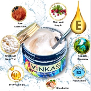 Kem Dưỡng Trắng Da Toàn Thân Cao Cấp VINKAS