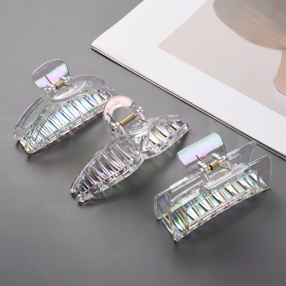 Kẹp Tóc Đính Ngọc Trai Trong Suốt Phong Cách Hàn Quốc Cho Nữ