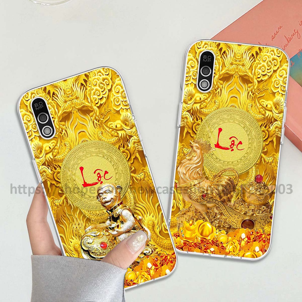 Ốp Vsmart Bee / Bee 3 in hình 12 Con Giáp Tài Lộc 3D