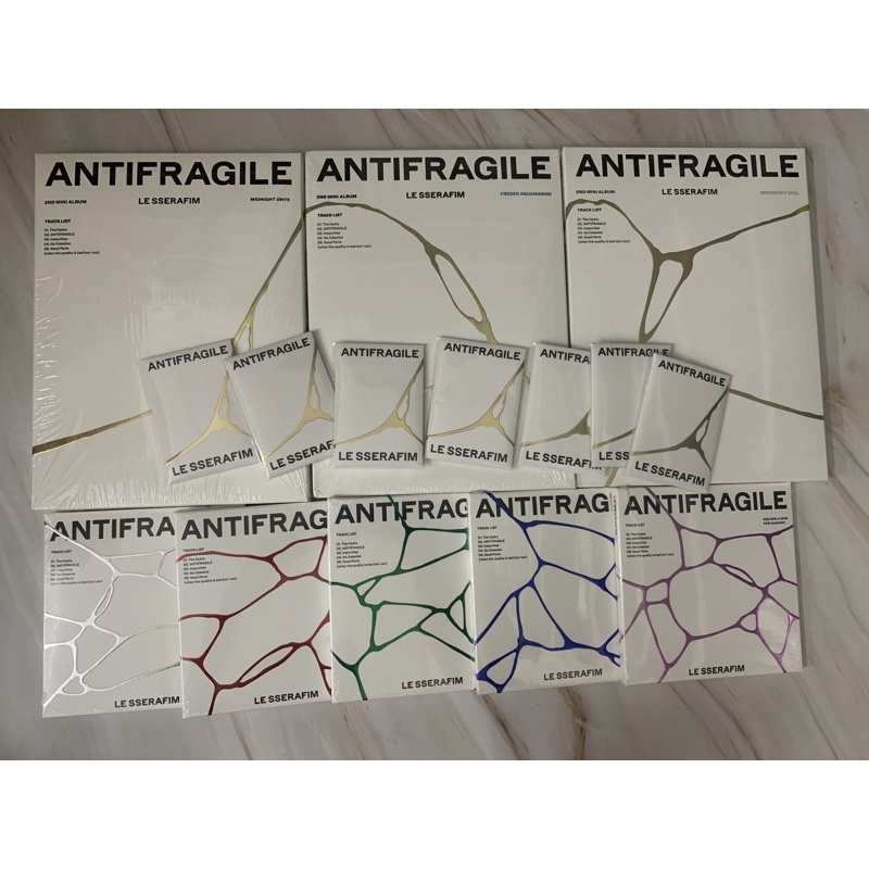 Bộ sưu tập LE SSERAFIM  nguyên seal sẵn