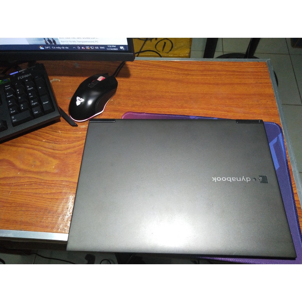 Laptop Toshiba dynabook R632 Siêu Mỏng Core i5 /Ram 4gb /Ssd 128gb