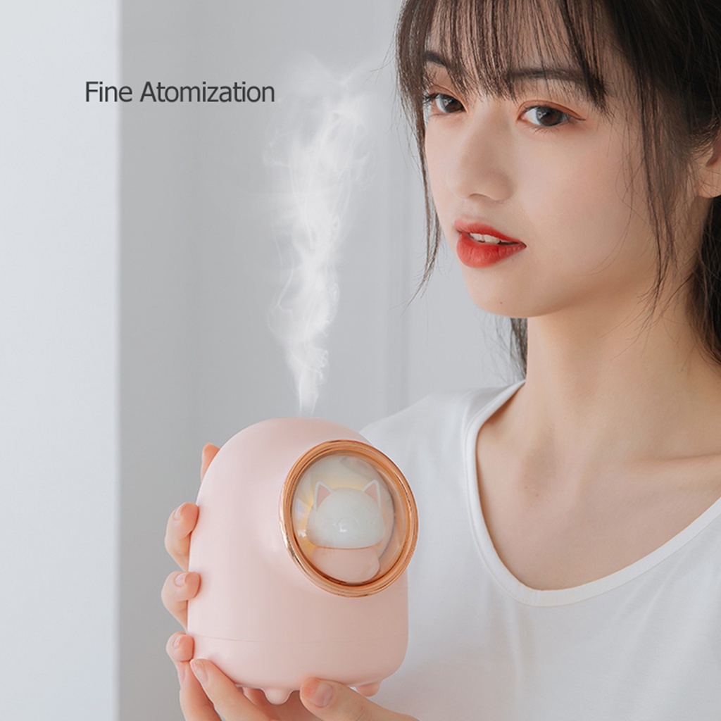 Máy phun sương Xiaomi Ecochain 3Life, Máy xông tinh dầu tạo độ ẩm không khí mini không dây để bàn dễ thương