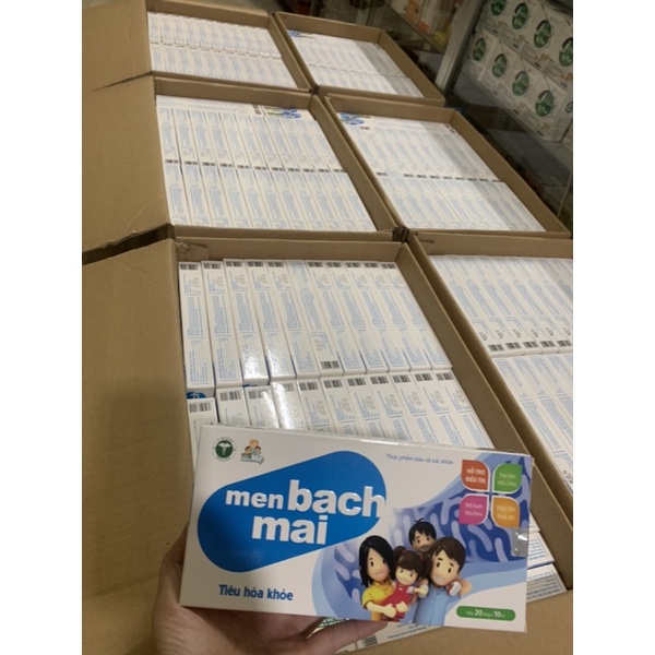 Men bạch mai-hỗ trợ tiêu hoá
