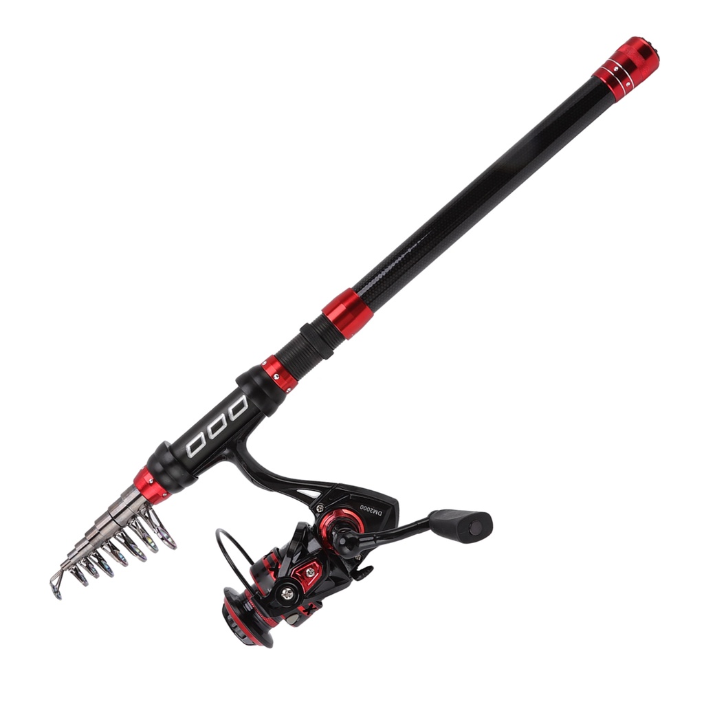 Có thể bán buôn Bộ Cần Câu Cá 2.7m Bằng Carbon Kèm Túi Đựng Tiện Lợi vermont055 Hàng giao ngay