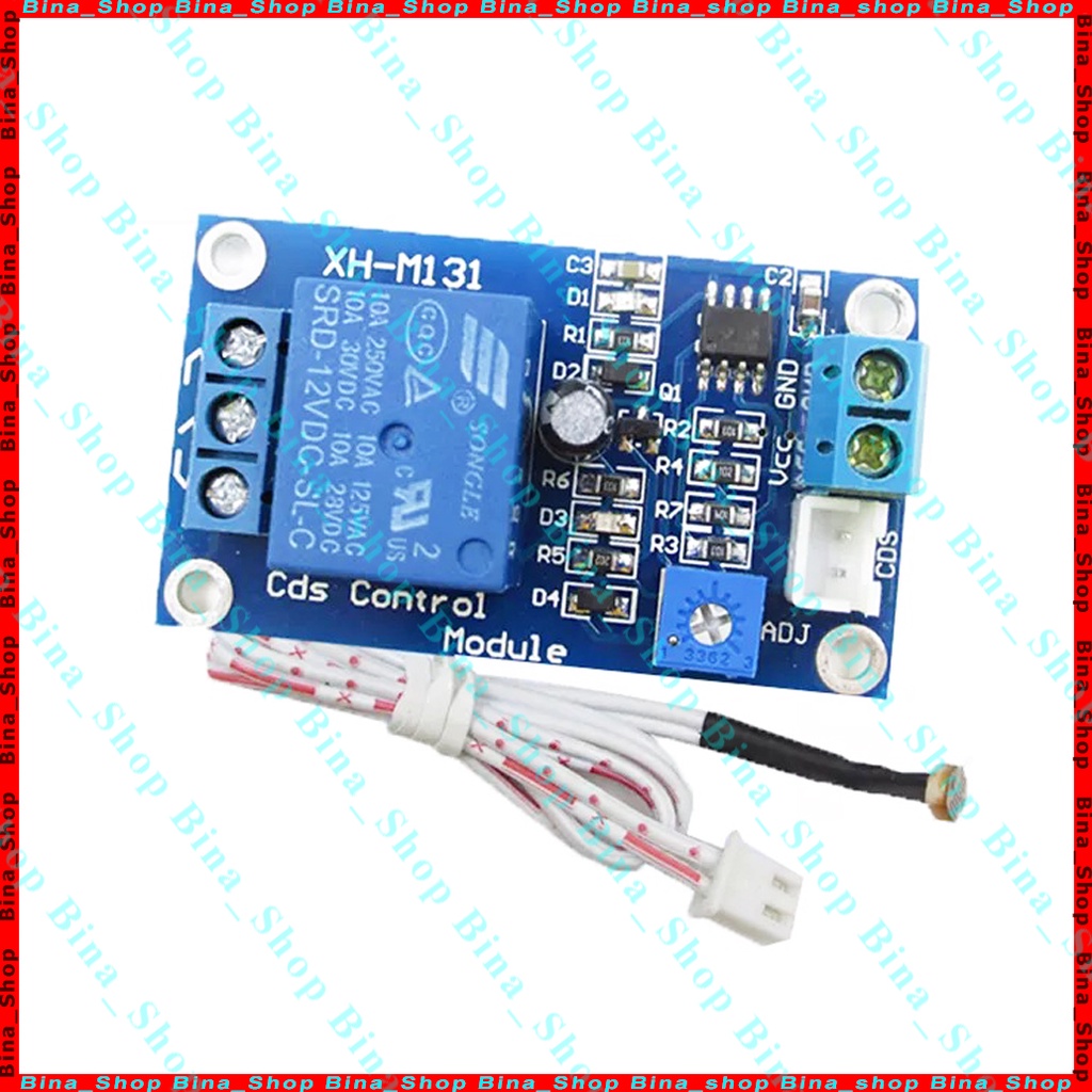 Module cảm biến ánh sáng có Relay 5V/12V XH-M131