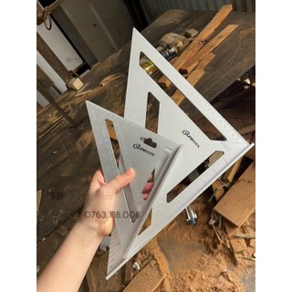 Thước mòi đo góc vuông nhôm Vintool- thước góc - đo 45 độ