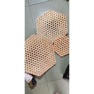 Tấm đan tre trang trí 3 size