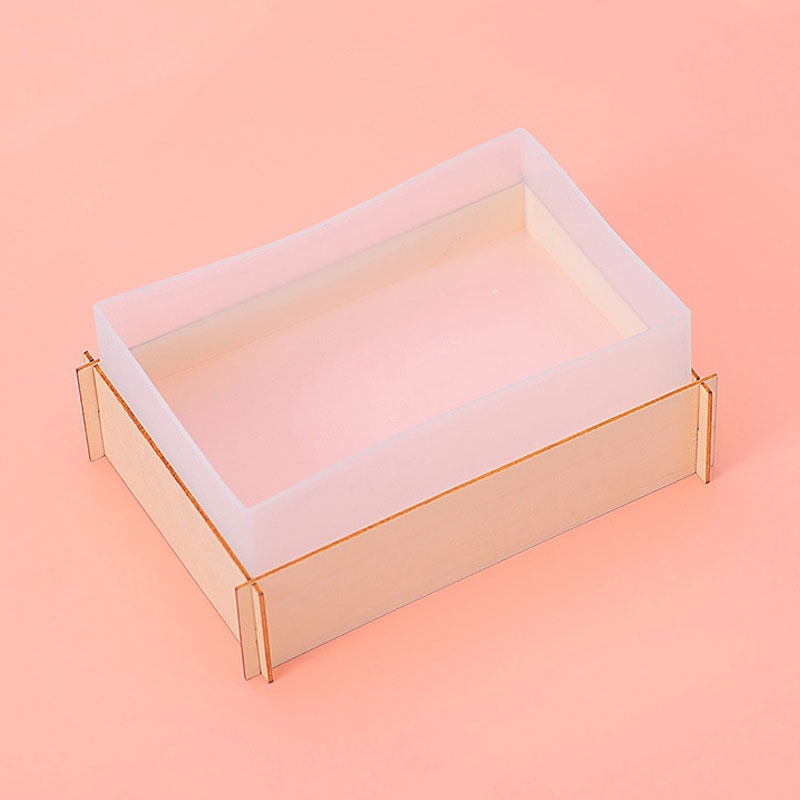 Khuôn silicone Làm Hoa Khô Hình Khối Vuông / Đèn Ngủ Bằng epoxy resin DIY