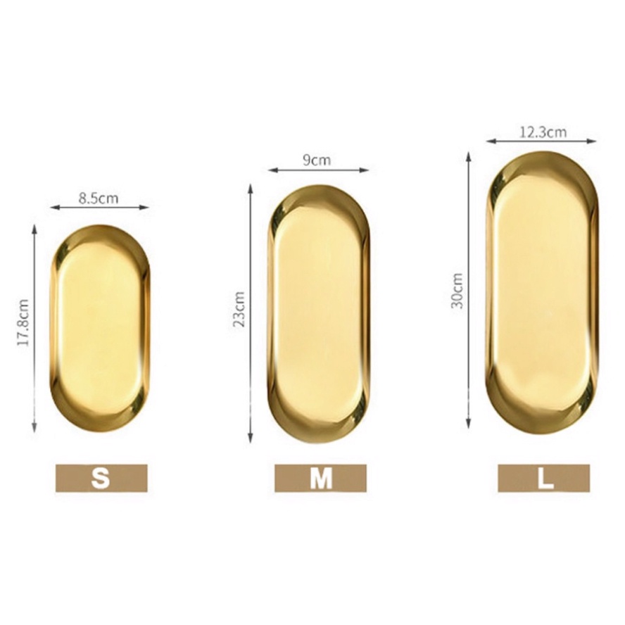 Khay Inox, Chén Inox Mạ Vàng Sang Trọng Dụng Cụ SPA - TMV ShopSpa8888