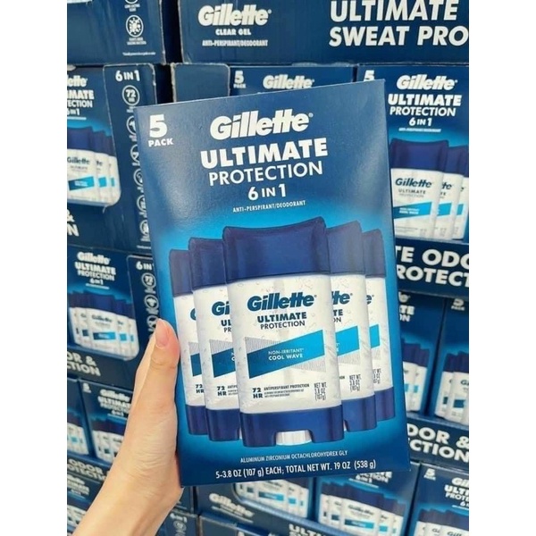 𝐒𝐚́𝐩 𝐋𝐚̆𝐧 𝐊𝐡𝐮̛̉ 𝐌𝐮̀𝐢 𝐍𝐚𝐦 Gillette