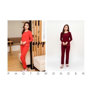 Bộ đồ mặc nhà thu đông wonner 2mncv21915d