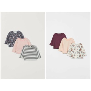 Set 3 áo hoa nhí HM H&M _hàng chính hãng Anh