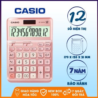 Máy tính casio df-120fm - thông dụng cho kế toán - chính hãng - bảo hành 7 năm