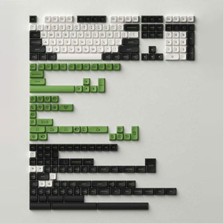 Set keycap AKKO Panda (PBT Double-Shot / MDA profile / 227 nút)